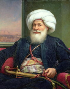 Mehemet Ali by Louis Charles Auguste Coude, hand-painted oil painting reproduction