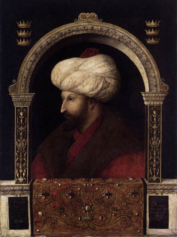 Mehmet II by Gentile Bellini, hand-painted oil painting reproduction