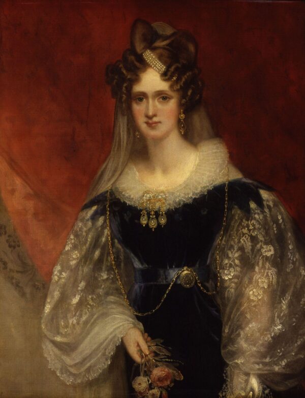 Adelaide Amelia Louisa Theresa Caroline of Saxe-Coburg Meiningen by Sir William Beechey, hand-painted oil painting reproduction