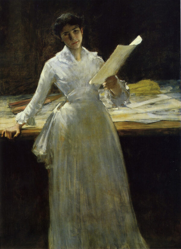 Memories by William Merritt Chase, hand-painted oil painting reproduction