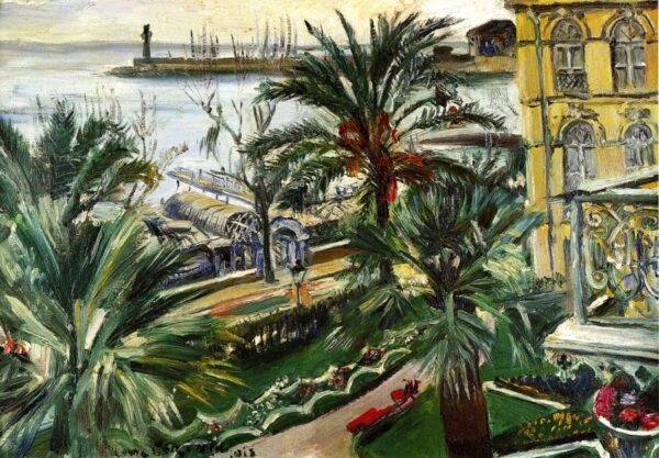 Menton by Lovis Corinth, hand-painted oil painting reproduction