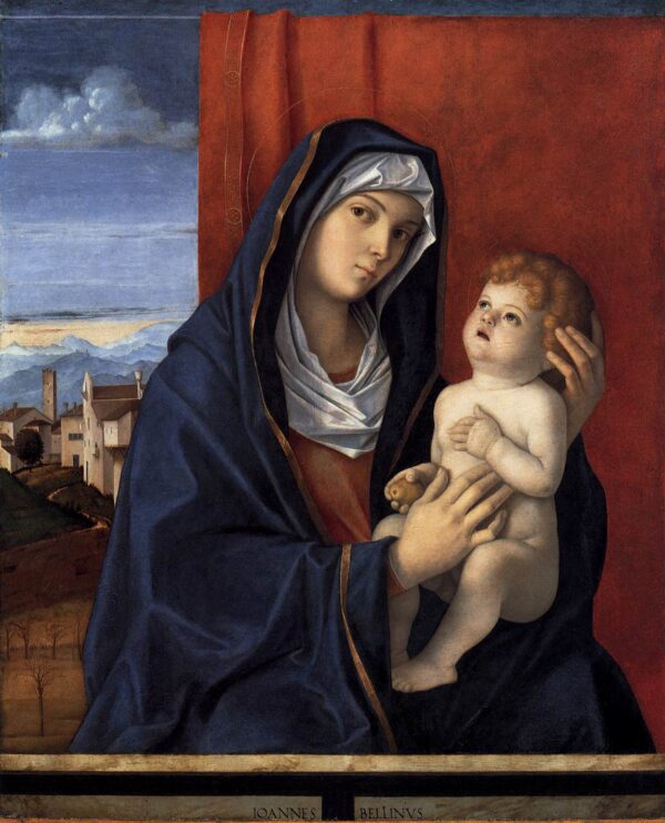 Met – Madonna and Child v by Giovanni Bellini, hand-painted oil painting reproduction