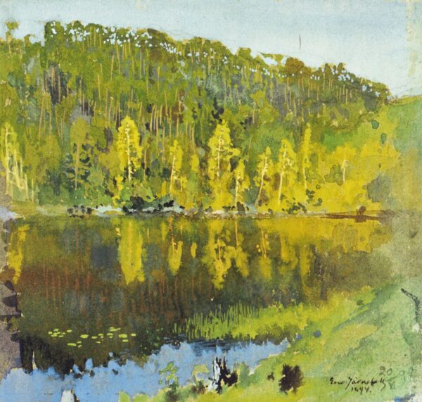Metsalampi by Eero Järnefelt, hand-painted oil painting reproduction