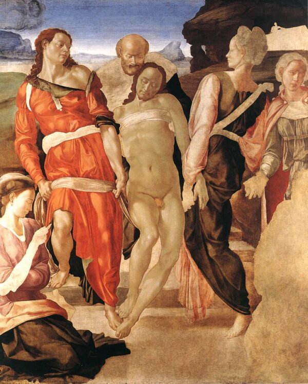 Entombment by Michelangelo, hand-painted oil painting reproduction