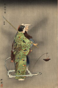 Michimori by Tsukioka Kogyo, hand-painted oil painting reproduction