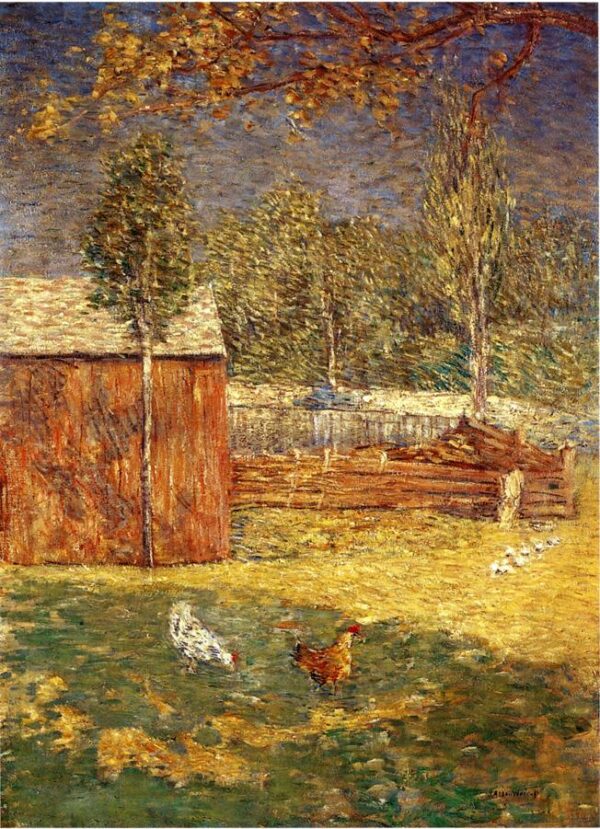 Midday by Julian Alden Weir, hand-painted oil painting reproduction
