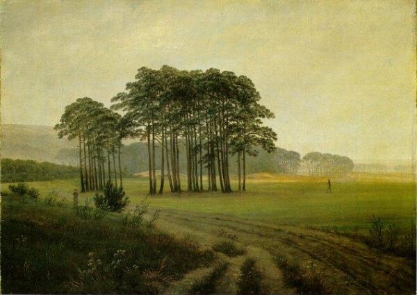 Midday by Caspar David Friedrich, hand-painted oil painting reproduction