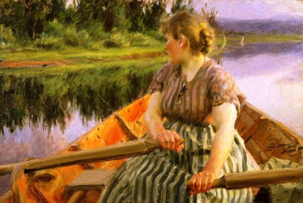 Midnight by Anders Zorn, hand-painted oil painting reproduction