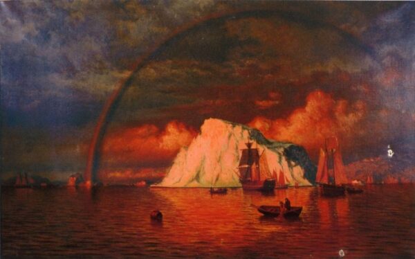 Midnight Sun by William Bradford, hand-painted oil painting reproduction