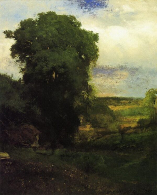 Midsummer by George Inness, hand-painted oil painting reproduction