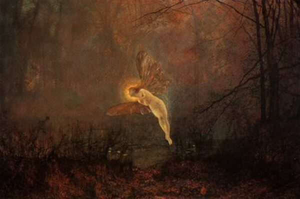 Midsummer Night by John Atkinson Grimshaw, hand-painted oil painting reproduction
