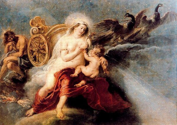 The birth of the Milky Route by Peter Paul Rubens, hand-painted oil painting reproduction