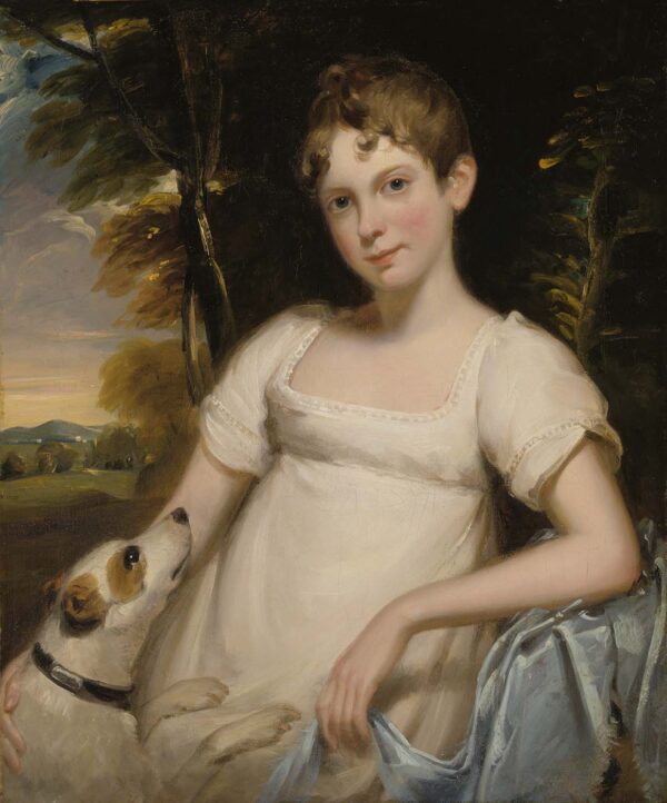 Miss Agnes Murray by Sir William Beechey, hand-painted oil painting reproduction