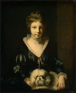 Miss Beatrix Lister by Joshua Reynolds, hand-painted oil painting reproduction