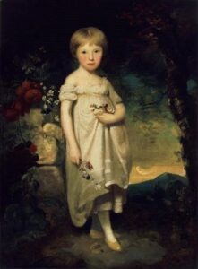Miss Elizabeth Buckler by Sir William Beechey, hand-painted oil painting reproduction