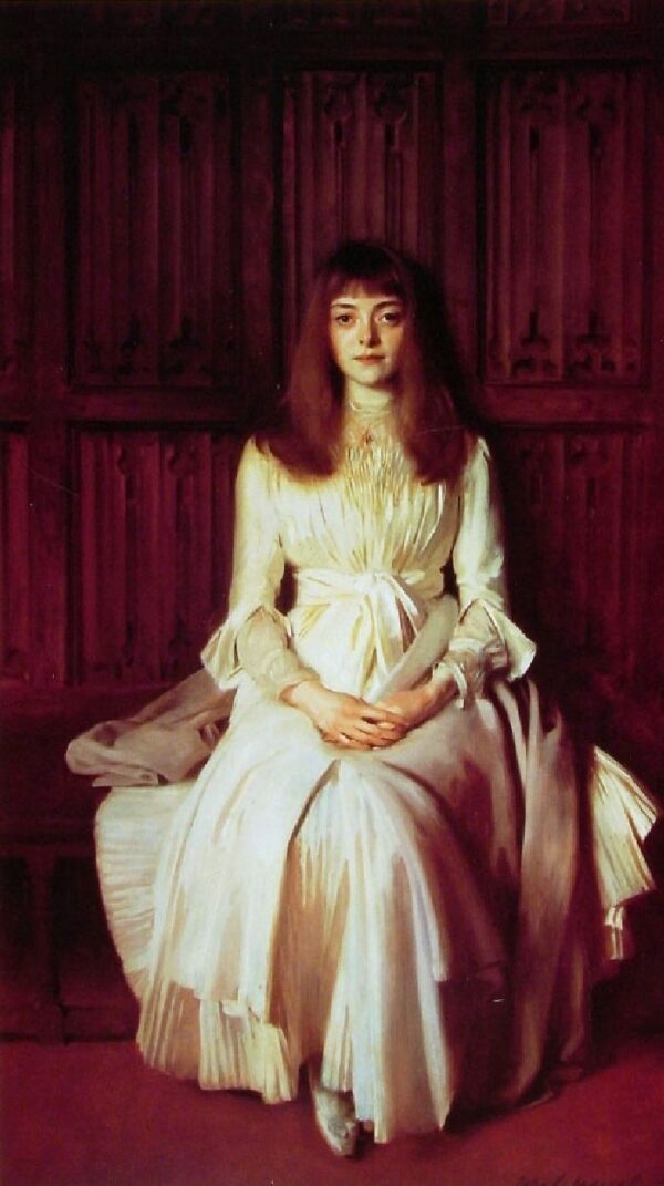 Miss Elsie Palmer by John Singer Sargent, hand-painted oil painting reproduction