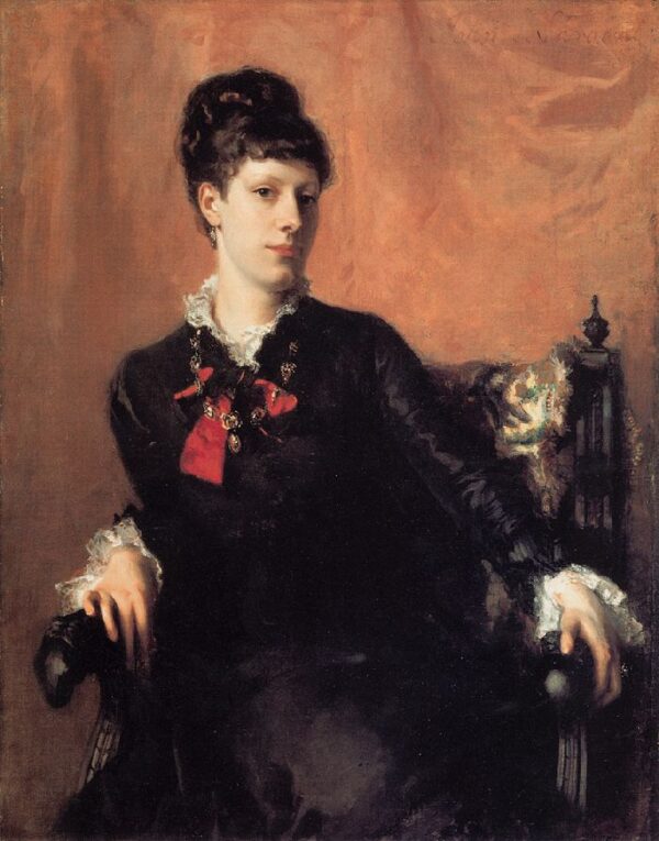 Miss Frances Sherborne Ridley Watts by John Singer Sargent, hand-painted oil painting reproduction