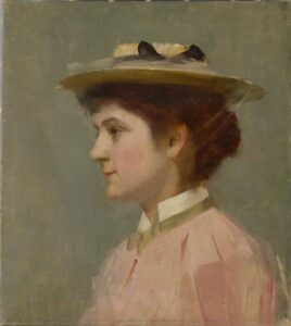 Miss Isobel McDonald by Tom Roberts, hand-painted oil painting reproduction