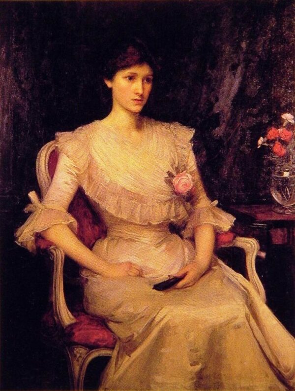 Miss Margaret Henderson by John William Waterhouse, hand-painted oil painting reproduction