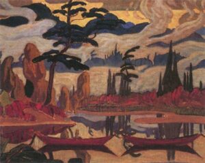 Mist Fantasy by J.E.H MacDonald, hand-painted oil painting reproduction