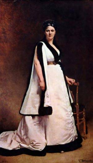 Mme Pasc by Léon Bonnat, hand-painted oil reproduction