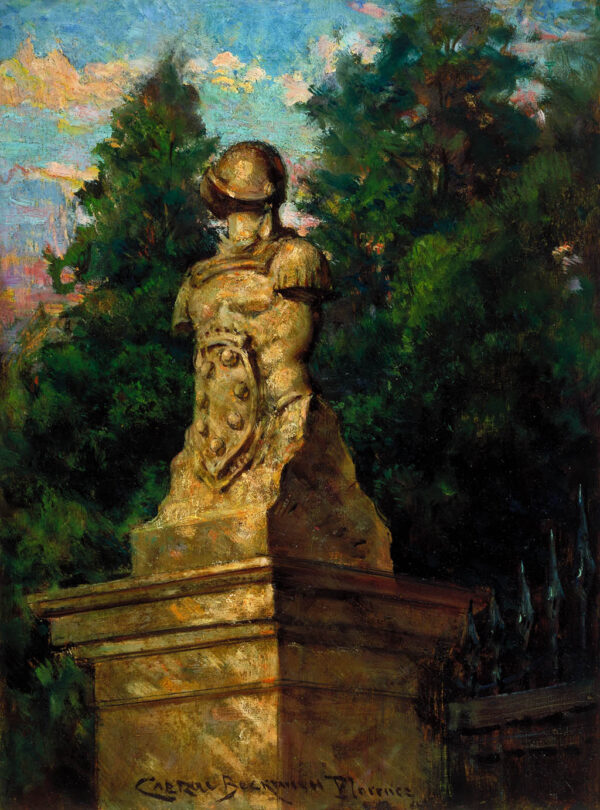 Modigliani Gate Post by Carroll Beckwith, hand-painted oil painting reproduction