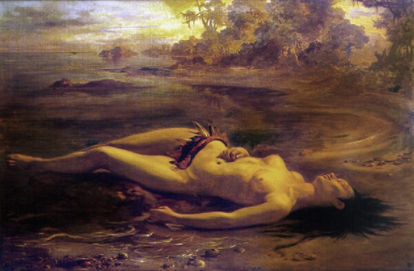 Moema by Victor Meirelles, hand-painted oil painting reproduction