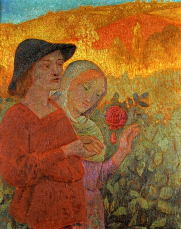 Mognonne Allons Voir si la Rose by Paul Sérusier, hand-painted oil painting reproduction