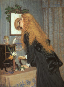 Mon Brave by William John Hennessy, hand-painted oil painting reproduction