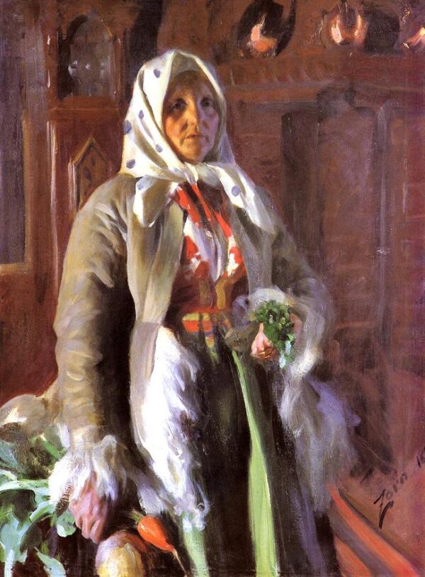 Mona by Anders Zorn, hand-painted oil painting reproduction