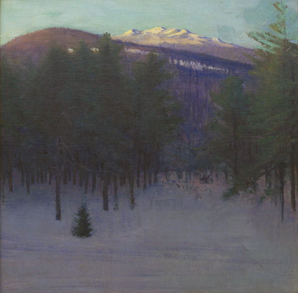 Monadnock in Winter by Abbott Handerson Thayer, hand-painted oil reproduction
