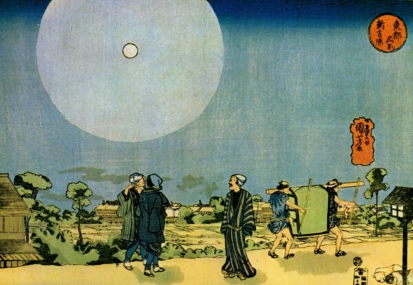 Moon by Utagawa Kuniyoshi, hand-painted oil painting reproduction