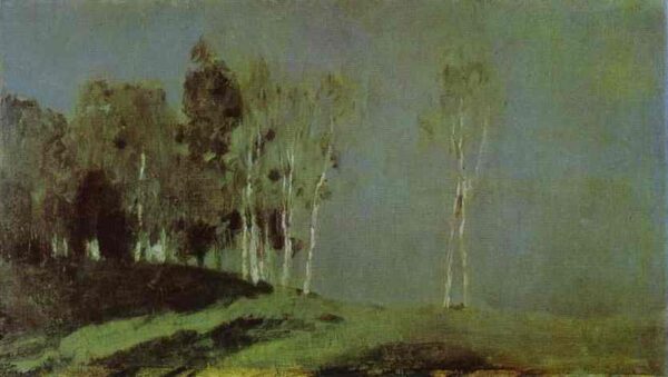 Moonlit Night by Isaac Levitan, hand-painted oil painting reproduction