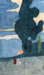 Moonrise by Wassily Kandinsky, hand-painted oil painting reproduction