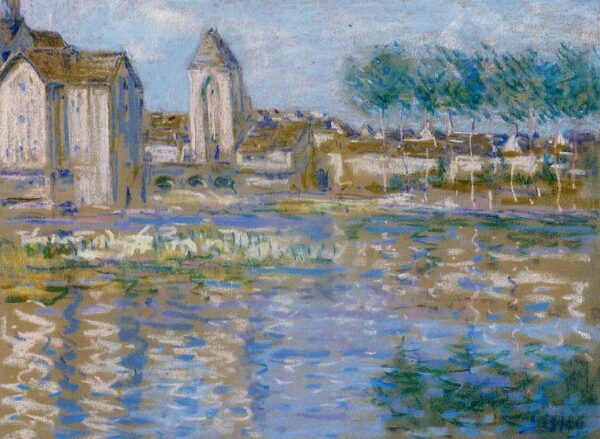 Moret-Sur-Loing III by Alfred Sisley, hand-painted oil painting reproduction