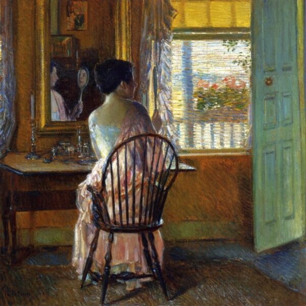 Morning Light by Frederick Childe Hassam, hand-painted oil painting reproduction