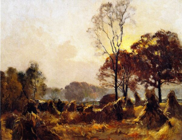 Morning Mist by Mathias J Alten, hand-painted oil painting reproduction