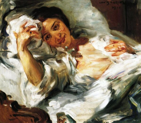 Morning Sun by Lovis Corinth, hand-painted oil painting reproduction