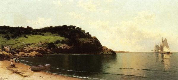 Morning after a Stormy Night by Alfred Thompson Bricher, hand-painted oil painting reproduction