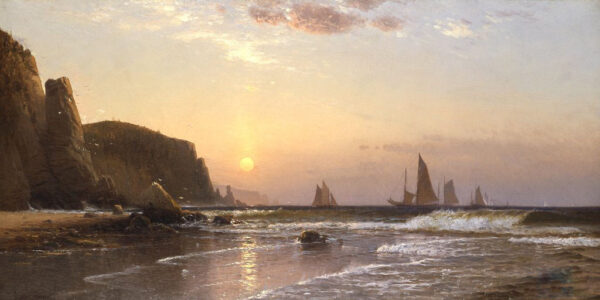 Morning at Grand Manan by Alfred Thompson Bricher, hand-painted oil painting reproduction