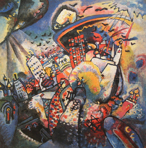 Moscow I by Wassily Kandinsky, hand-painted oil reproduction