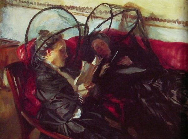 Mosquito Nets by John Singer Sargent, hand-painted oil painting reproduction