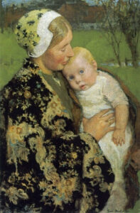 Motherhood by Gari Melchers, hand-painted oil painting reproduction