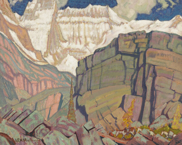 Mount Lefroy by J.E.H MacDonald, hand-painted oil painting reproduction