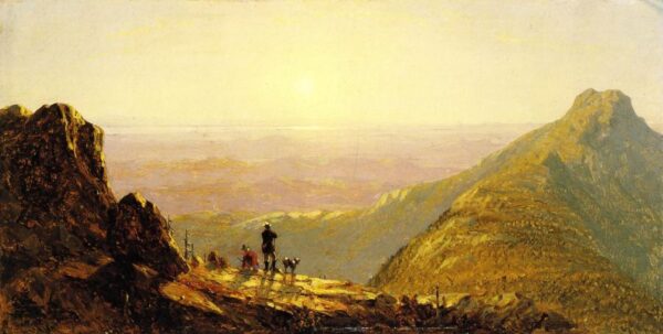 Mount Mansfield by Sanford Robinson Gifford, hand-painted oil painting reproduction