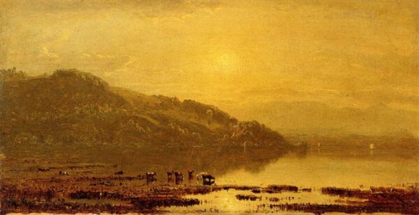 Mount Merino by Sanford Robinson Gifford, hand-painted oil painting reproduction