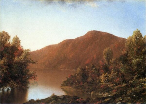 Mount Merino in The Catskills by William Mason Brown, hand-painted oil painting reproduction
