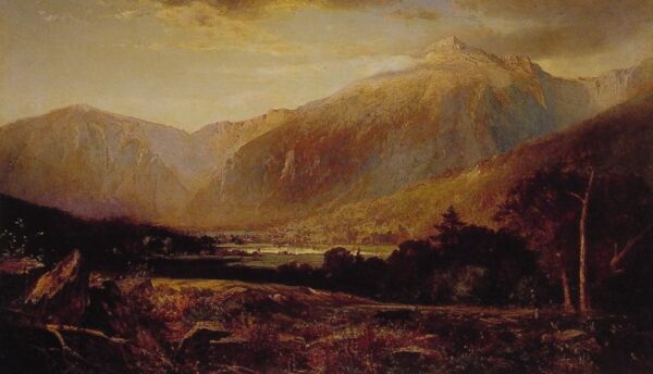 Mount Washington by Thomas Hill, hand-painted oil painting reproduction