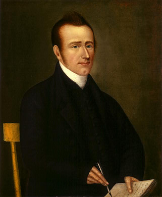 Mr. Baylor by Joshua Johnson, hand-painted oil reproduction