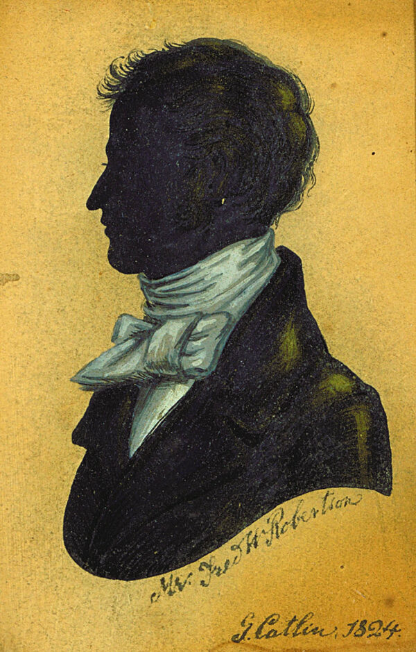 Mr. Fred H. Robertson by George Catlin, hand-painted oil painting reproduction